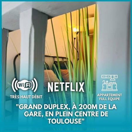 Duplex - Centre - Gare Matabiau Appartement Toulouse Buitenkant foto